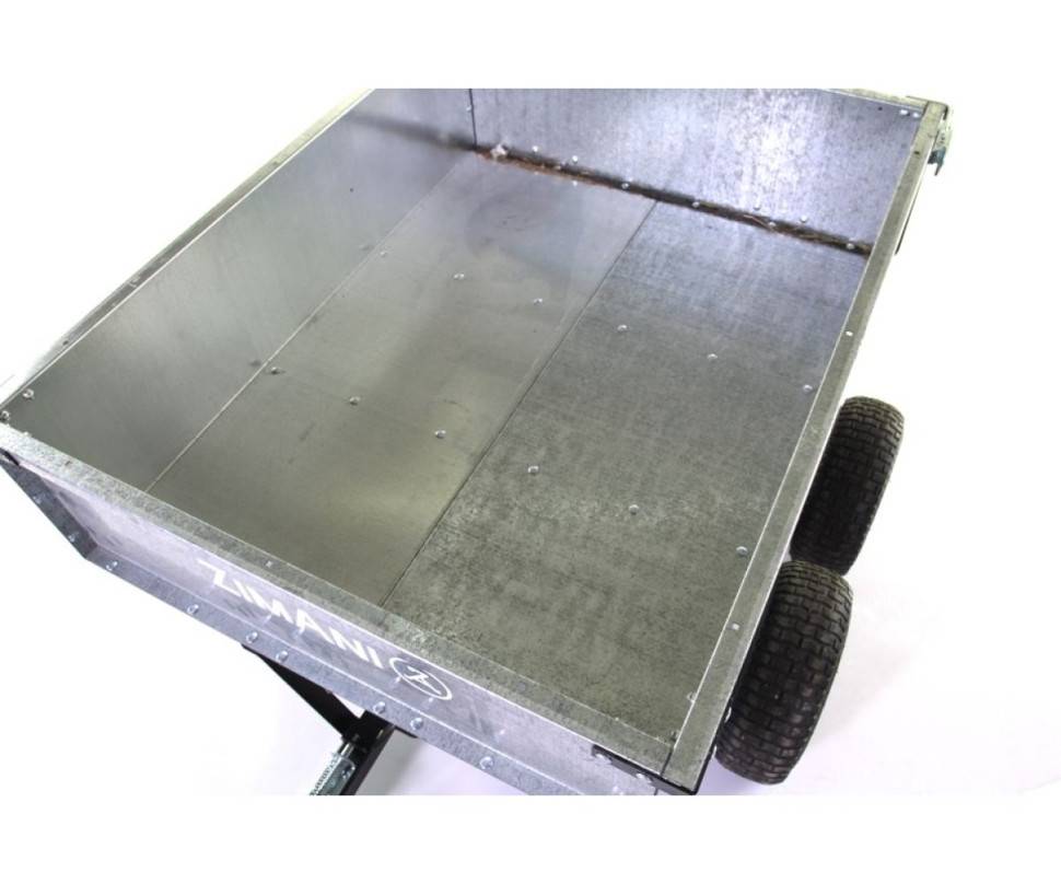 Прицеп ZimAni Stainless steel 500 4WD для садового трактора артикул GT410.4