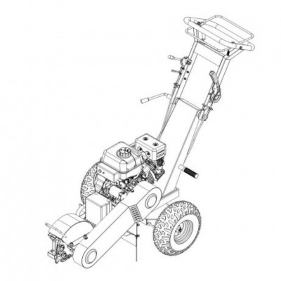 Измельчитель пней ZimAni SG350E (Greenteeth blade)